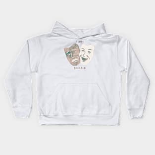 Theater  artist lovers Kids Hoodie